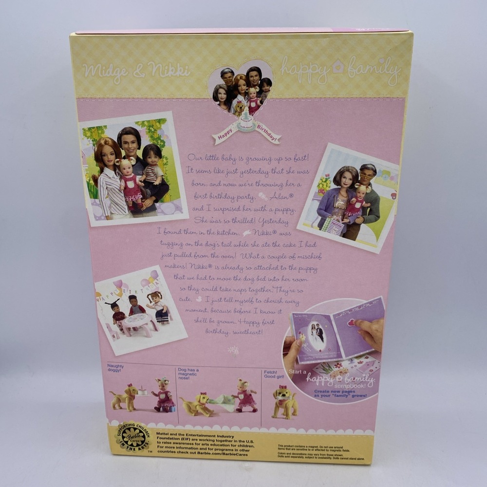 2003 HAPPY FAMILY NEIGHBORHOOD MIDGE & NIKKI - C6061 - UNOPENED ORIGINAL BOX - Picture 10 of 16